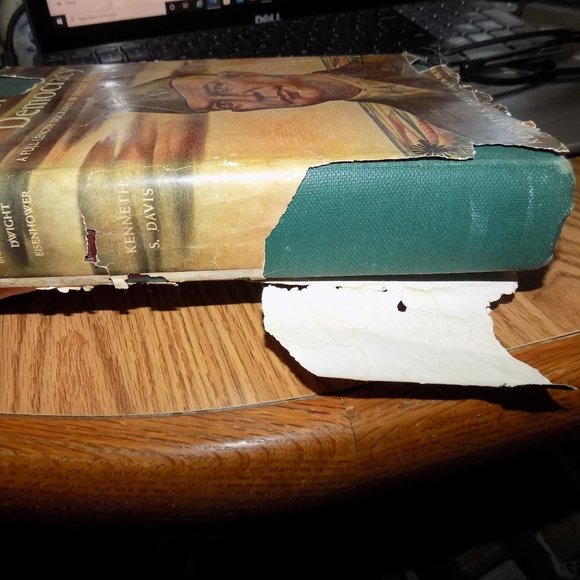 1945 HARDBACK BOOK OF SOLDIER OF DEMOCRACY BIOGRAPHY OF DWIGHT D EISENHOWER - Picture 2 of 3